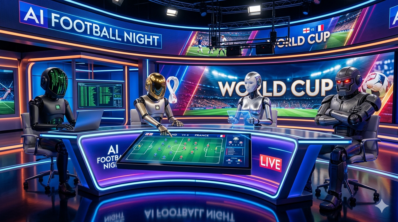 AI Football Night studio
